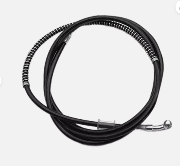 210cm Brake Clutch Oil Hose Line Electric Bike Braided Stainless Steel Cable