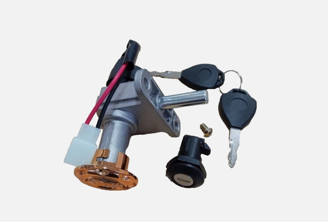 Vespa Lockset for E-Scooty with Long Pin 