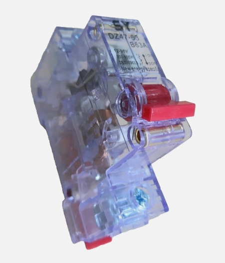 MCB 63A 1PC NEW CY DZ47-63 Transparent Series Circuit Breaker
